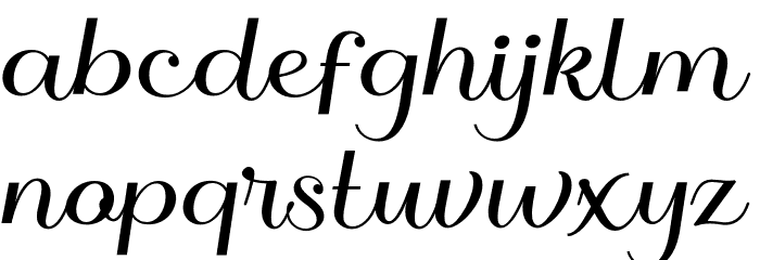 MasculineScript-Regular Font LOWERCASE