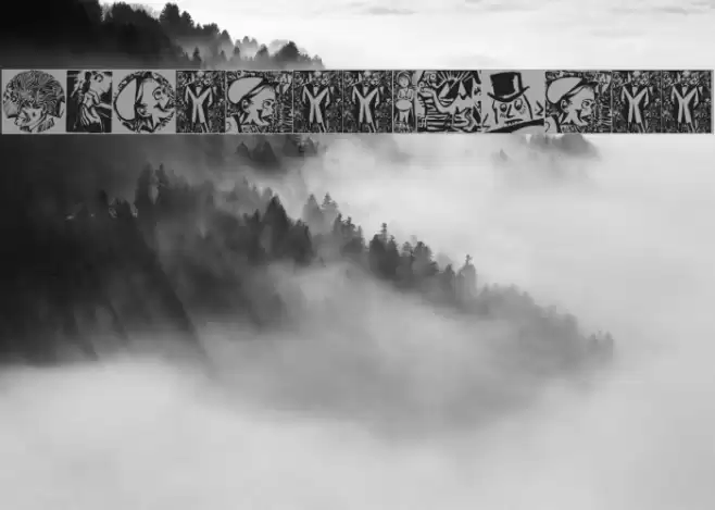 MasereelThree Font examples