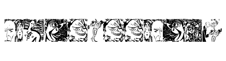 MasereelTwo  Frei Schriftart Herunterladen
