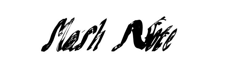 Mash Note  フリーフォントのダウンロード