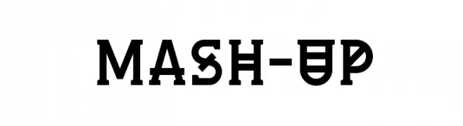 Mash-up  Frei Schriftart Herunterladen