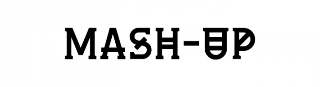 Mash-up  font caratteri gratis