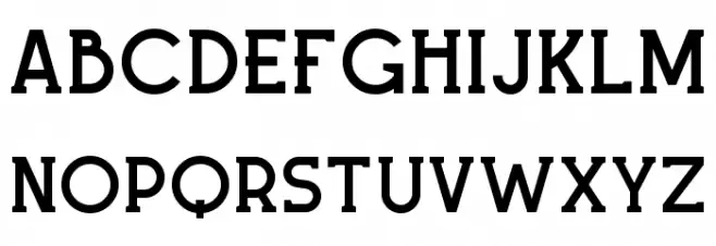 Mash-up Schriftart Groß