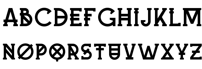 Mash-up Font LOWERCASE