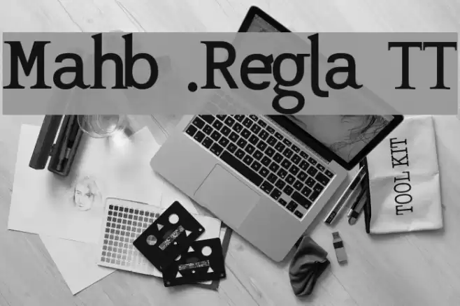 Mashburn .Regular TT Font examples