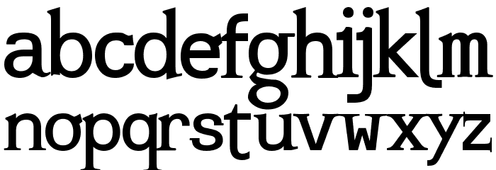 Mashburn .Regular TT Font LOWERCASE