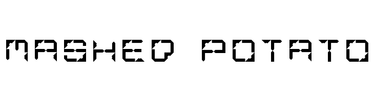 Mashed Potato  font caratteri gratis