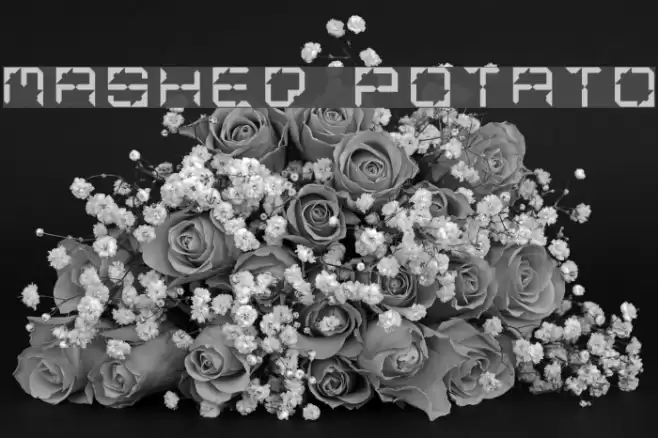 Mashed Potato Font examples