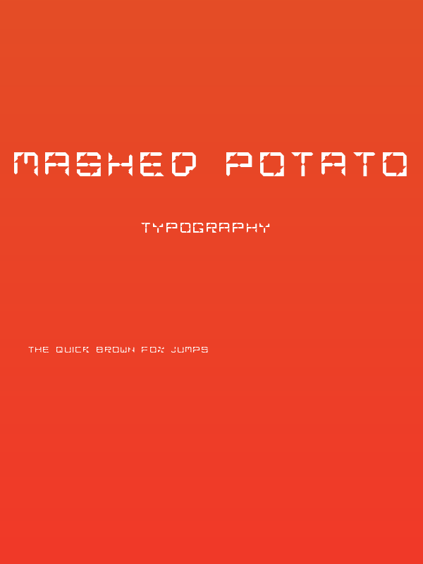 Mashed Potato Poster
