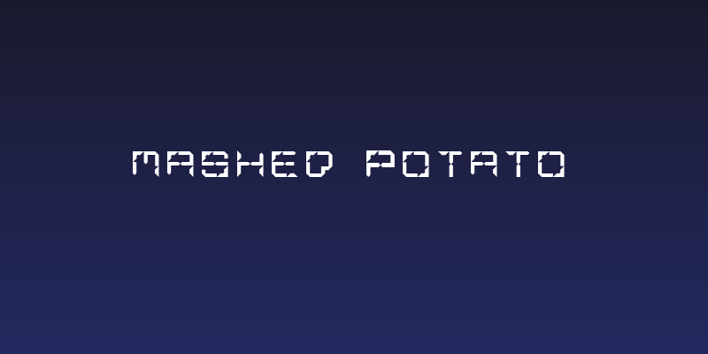 Mashed Potato Social Header