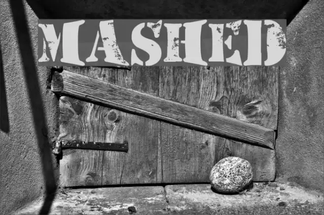 Mashed Font examples