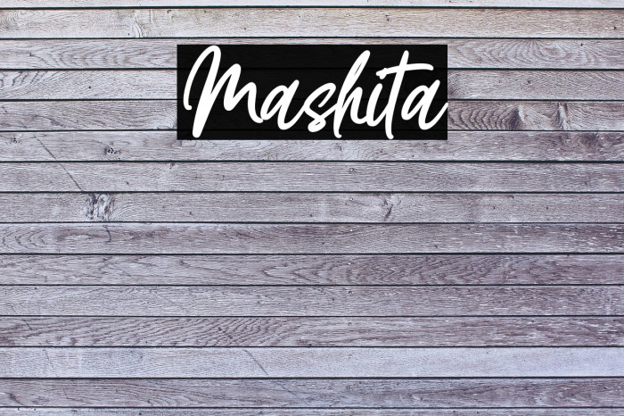 Mashita Example 2