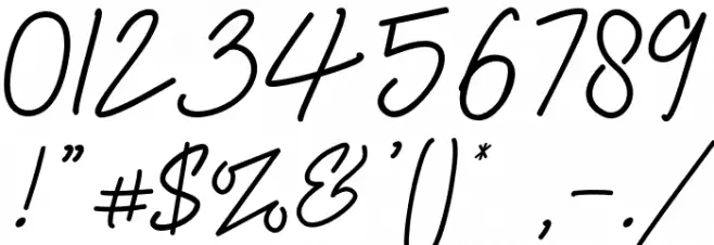 Mashiya Font OTHER CHARS