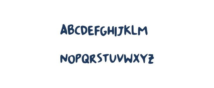 MasiFont Uppercase