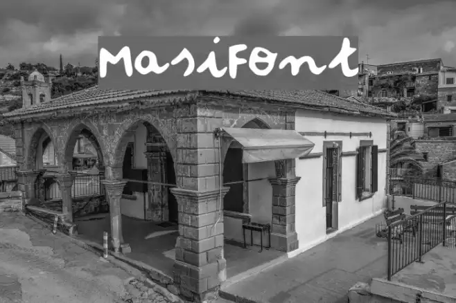 MasiFont Example 1
