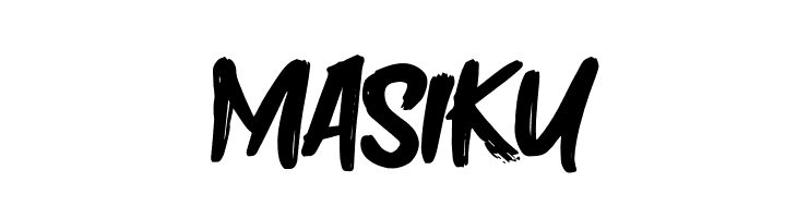 Masiku  font caratteri gratis