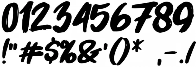 Masiku Font OTHER CHARS