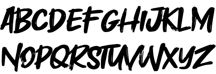 Masiku Font LOWERCASE