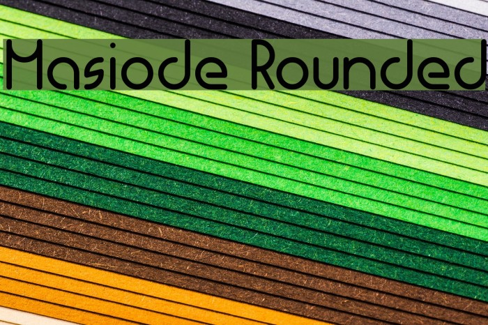 Masiode Rounded Example 2