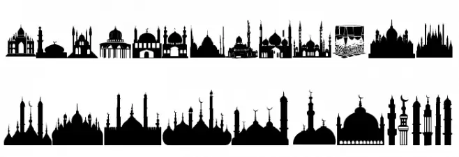 Masjid Al Imran Caratteri MAIUSCOLE