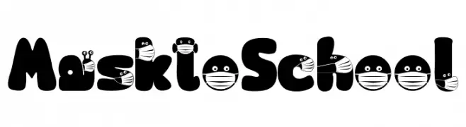 Mask to School  baixar fontes gratis