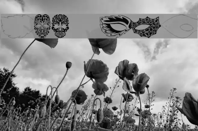 MaskbyEBO Font examples