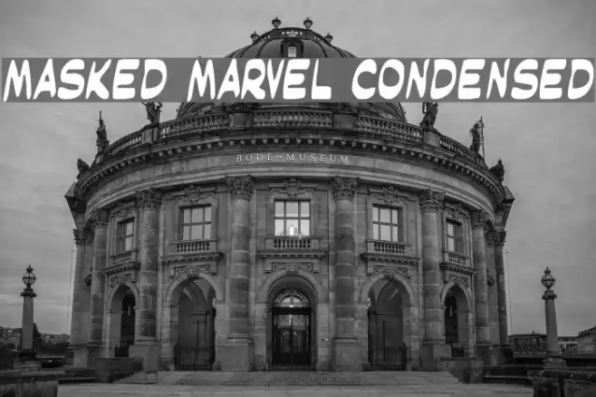 Masked Marvel Condensed Example 1