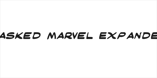 Masked Marvel Expanded Logo