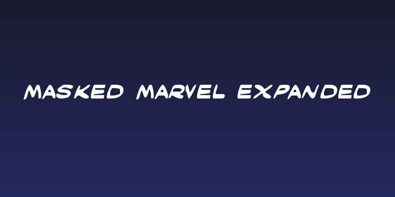 Masked Marvel Expanded Social Header
