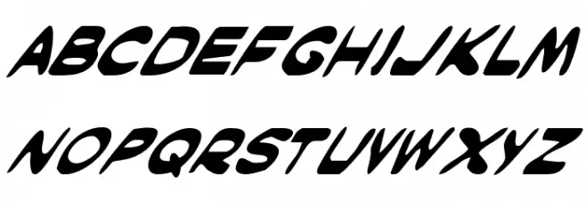 Masked Marvel Italic Fuentes MAYÚSCULAS