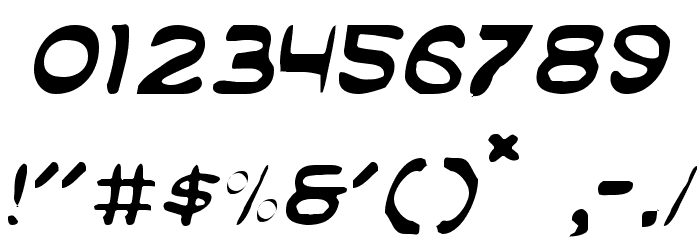 Masked Marvel Light Font OTHER CHARS