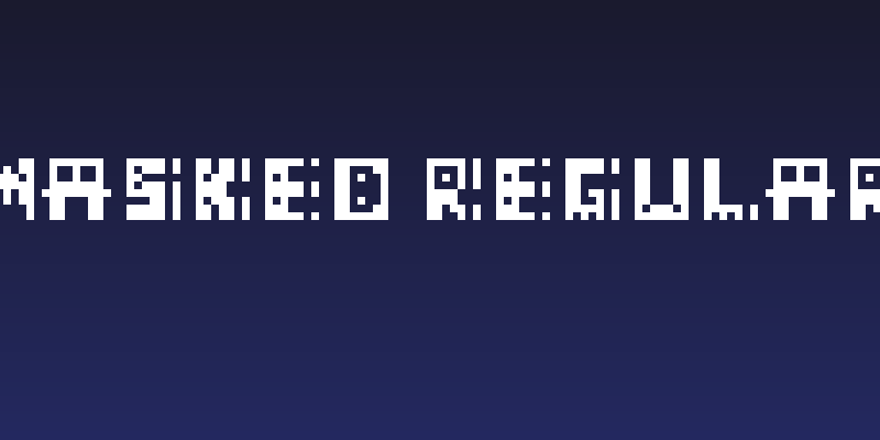 Masked Regular Social Header