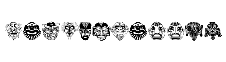 Maskenball04  Frei Schriftart Herunterladen