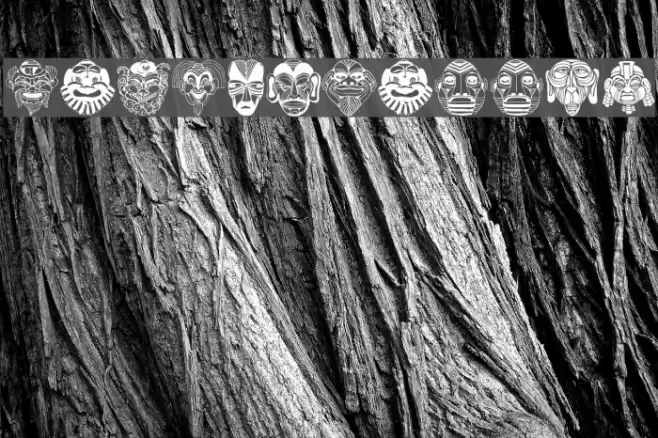 Maskenball04 Font examples