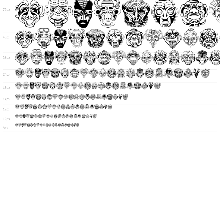 MaskenballDrei Waterfall