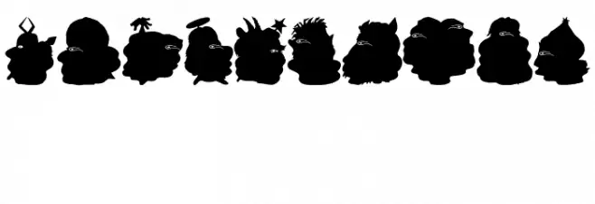 MaskenballOne Font OTHER CHARS