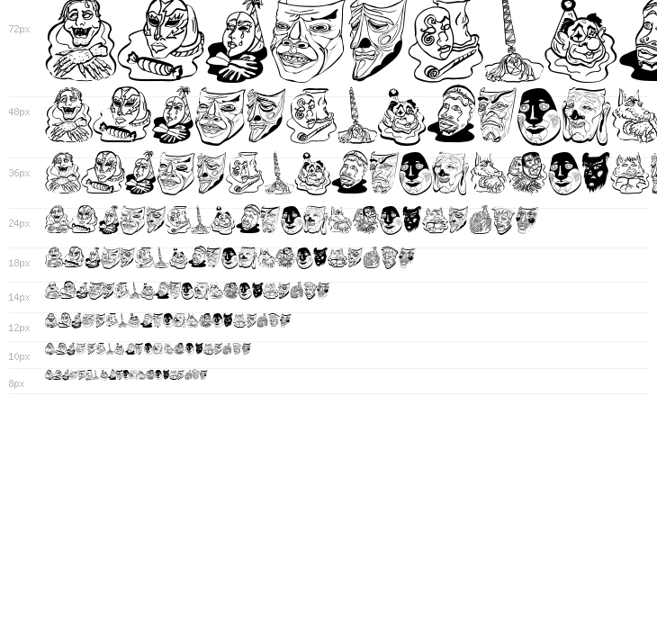 MaskenballOne Waterfall