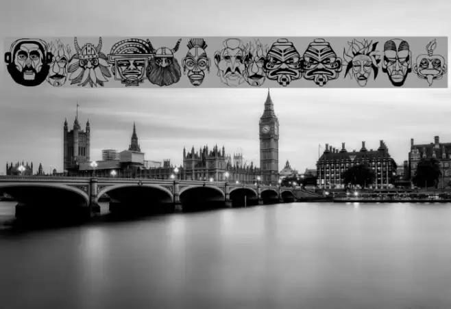 MaskenballTwo Font examples