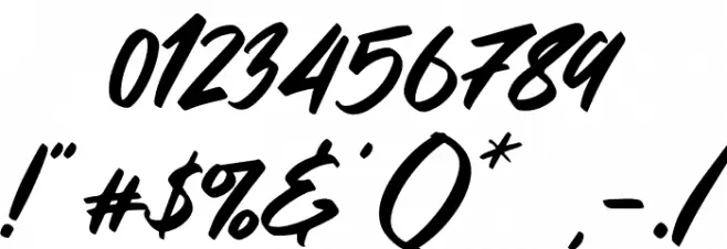 Masker Area Font OTHER CHARS