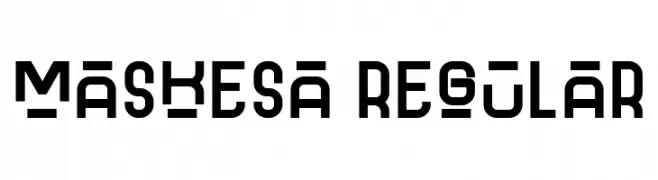 Maskesa Regular  لخطوط تنزيل