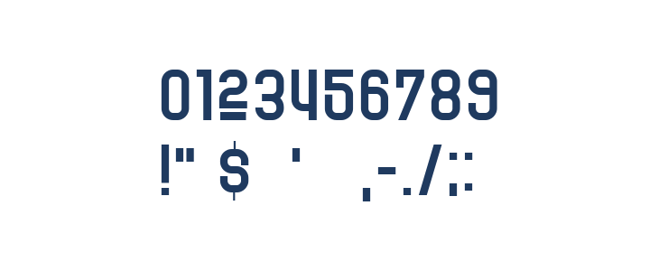 Maskesa Regular Other Characters