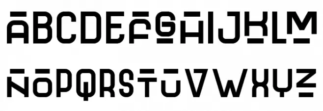 Maskesa Regular 字体 大写