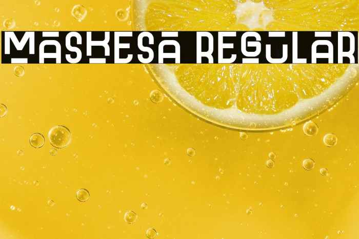 Maskesa Regular Example 2