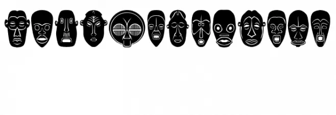 Maskid Regular Font OTHER CHARS