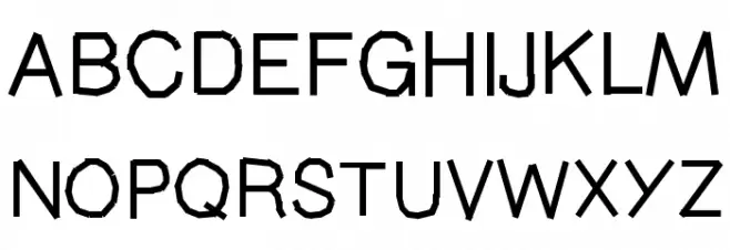 MaskingType Polices MAJUSCULES