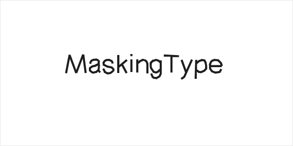 MaskingType Logo