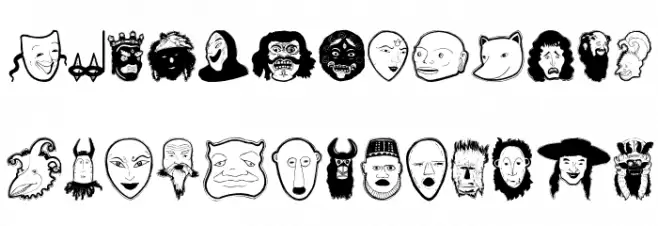 MasksK Fuentes MAYÚSCULAS