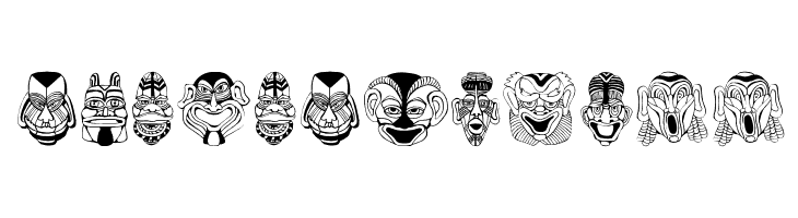 MasksMKThree  नि: शुल्क फ़ॉन्ट्स डाउनलोड