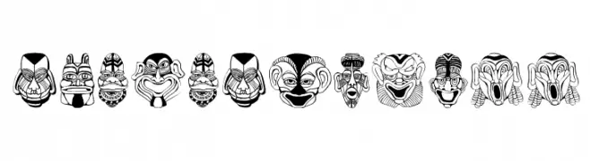 MasksMKThree  Скачать бесплатные шрифты