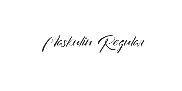 Maskulin-Regular Logo